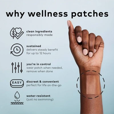 The Good Patch The Essentials Plant-Based Vegan Wellness Patch 12ct - New - Image 4