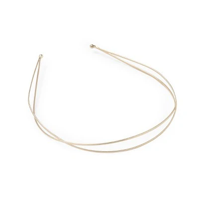 The Hair Edit Carved Chaplet Headband - New
