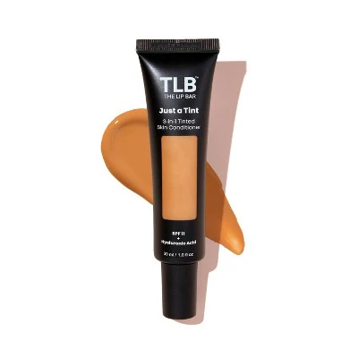 The Lip Bar Just a Tint 3-in-1 Tinted Skin Conditioner with SPF 11 Beige Bombshell 1 fl oz - Imperfect Box - Image 2