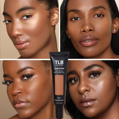 The Lip Bar Just a Tint 3-in-1 Tinted Skin Conditioner with SPF 11 Honey Dip 1 fl oz - New - Image 7