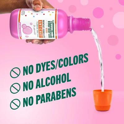 TheraBreath Kids Bubble Gum Mouthwash 10oz - New - Image 7