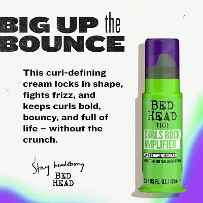 TIGI Bed Head Curls Rock Amplifier Mega Shaping Cream 3.82 fl oz - Imperfect Container - Image 3