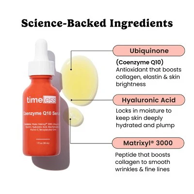 Timeless Skin Care Coenzyme Q10 Serum 1 fl oz - Missing Box - Image 3
