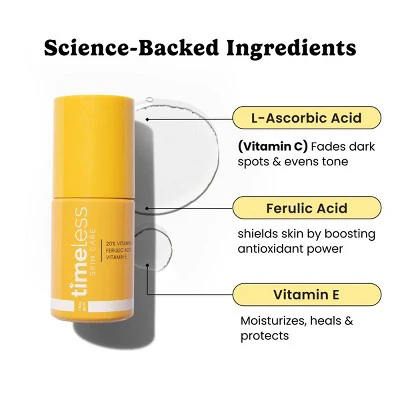 Timeless Skin Care Vitamin C and E Ferulic Acid Serum 4 fl oz - Missing Box - Image 3