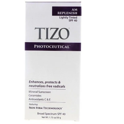 TIZO Photoceutical AM Replenish Lightly Tinted 1.75 oz - Imperfect Box
