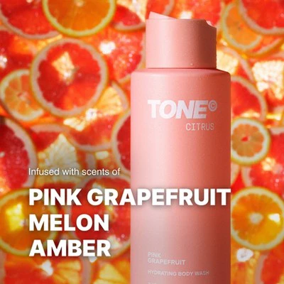 TONE Hydrating Body Wash Citrus 16 fl oz - Imperfect Container - Image 3