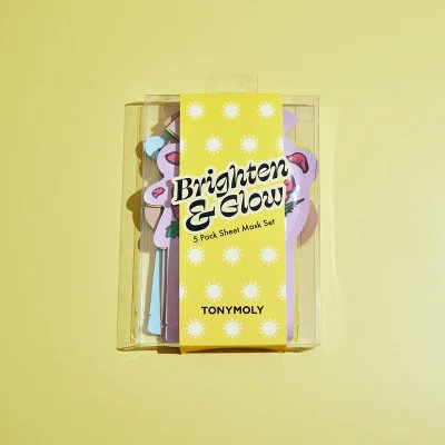 TONYMOLY Brighten & Glow Sheet Mask Set - New - Image 5