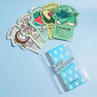 TONYMOLY Deep Hydration Sheet Mask Set 5ct - New - Image 4