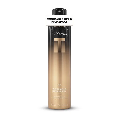 Tresemme A-List Collection Workable Hairspray, Golden Vanilla & Sandalwood Scent 8.5oz - Imperfect Container - Image 3