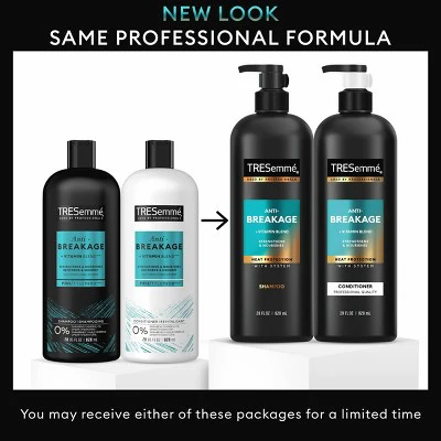Tresemme Anti-Breakage Shampoo & Conditioner for Brittle or Weak Hair 56 fl oz/2pc - Imperfect Box - Image 5
