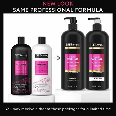 Tresemme Healthy Volume Shampoo and Conditioner  56 fl oz/2pc - Imperfect Box - Image 4