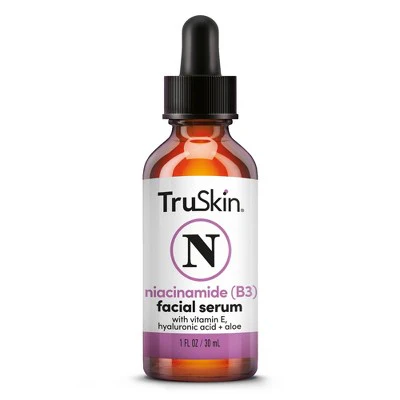 TruSkin Niacinamide Facial Serum with Vitamin E and Hyaluronic Acid 1 fl oz - New - Image 2