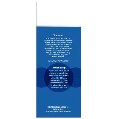 TruSkin Retinol Moisturizer for Face 2 fl oz - Imperfect Box - Image 7