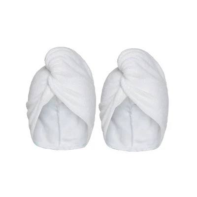 Turbie Twist Microfiber Hair Towels 2 pack - New