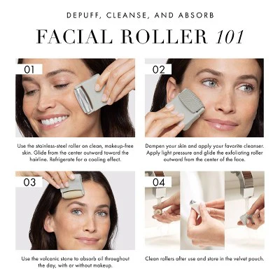 Tweezerman 3-in-1 Skin Revival Roller Kit - New - Image 9