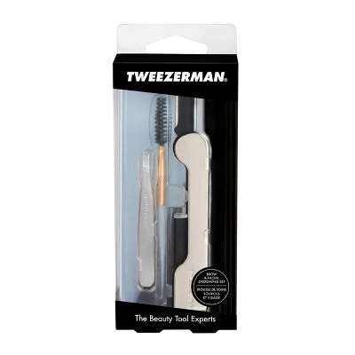Tweezerman Brow & Facial Grooming Set - New - Image 9