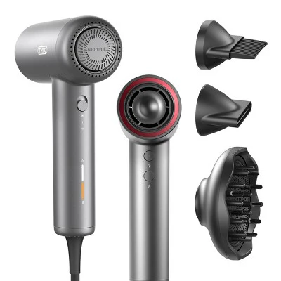 TYMO  Airhype Lite High Speed Hair Dyer Silver 1500W - Imperfect Box - Image 2