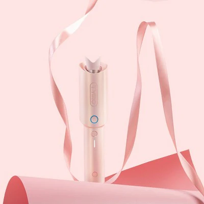 TYMO Curlgo Cordless Auto Curling Iron Pink 1" - Imperfect Box - Image 6