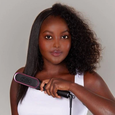 TYMO Ring Hair Straightening Comb Black - Imperfect Box - Image 5