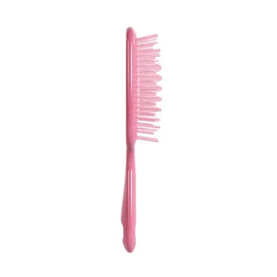 UNbrush Detangler Hair Brush Pastel Rose Dark Pink - Imperfect Box - Image 3