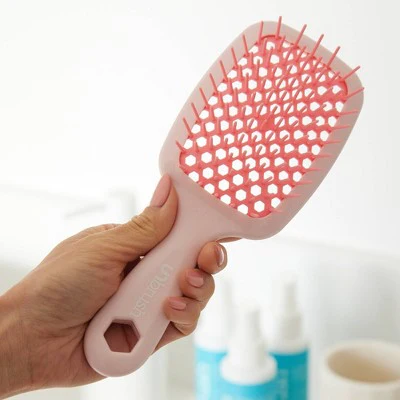 UNbrush Detangler Hair Brush Peony Light Pink - Imperfect Box - Image 5