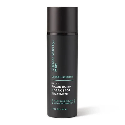 Urban Skin Rx Men's Daily Razor Bump + Dark Spot Treatment 1.7 fl oz - New