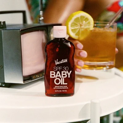 Vacation Baby Oil SPF 30 3.4 fl oz - Imperfect Container - Image 5