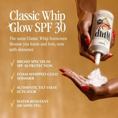 Vacation Classic Whip Glow SPF 30 4 fl oz - Imperfect Container - Image 3