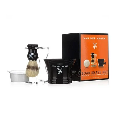 Van der Hagen Premium 4 Piece Shave Gift Set - Imperfect Box - Image 2