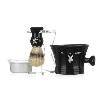 Van der Hagen Premium 4 Piece Shave Gift Set - Imperfect Box - Image 5