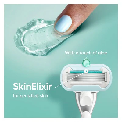 Venus Extra Smooth Sensitive Value Pack Women's Razor + 3 Razor Blade Refills - Missing Box - Image 8