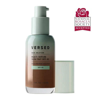 Versed Skin Solution Multi-Serum Skin Tint Foundation SPF 40 13N 1 fl oz - Imperfect Container - Image 2