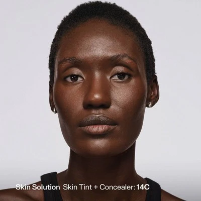 Versed Skin Solution Multi-Serum Skin Tint Foundation SPF 40 14C 1 fl oz - Imperfect Container - Image 6