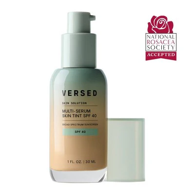 Versed Skin Solution Multi-Serum Skin Tint Foundation SPF 40 4W 1 fl oz - Imperfect Container - Image 2