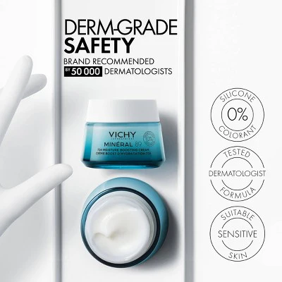 Vichy Mineral 89 Fragrance Free Face Cream 1.69oz - New - Image 7