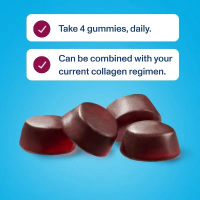 Vital Proteins Collagen Gummies Raspberry 120ct - Imperfect Container - Image 4