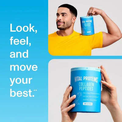 Vital Proteins Collagen Peptides Unflavored Powder 20oz - Imperfect Container - Image 7