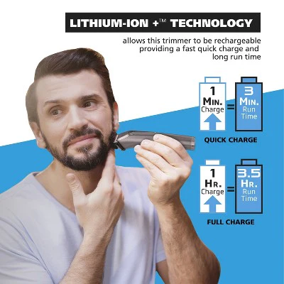 Wahl Lithium Ion All In One Stainless Steel Cordless Electric - Imperfect Box - Image 7