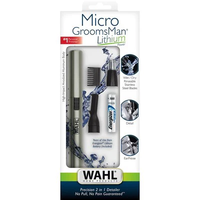 Wahl Lithium Ion Micro Groomsman 2-in-1 Cordless Battery - Imperfect Box - Image 6