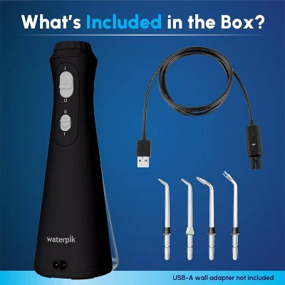 Waterpik Cordless Plus Rechargeable Water Flosser WP-462 Black - Imperfect Box - Image 5