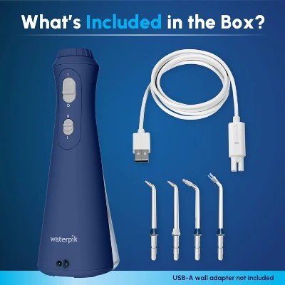 Waterpik Cordless Plus Rechargeable Water Flosser Blue - Imperfect Box - Image 5