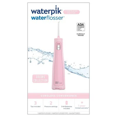 Waterpik Cordless Revive Water Flosser Blush Pink - Missing Box - Image 2