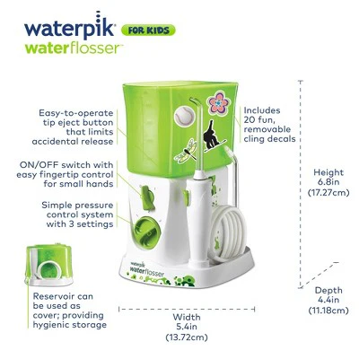 Waterpik Small Water Flosser for Kids White - Imperfect Box - Image 7