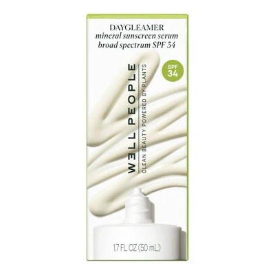 Well People Daygleamer Mineral Sunscreen Serum SPF 34 1.7 fl oz - Imperfect Box - Image 12