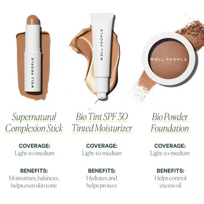 Well People Supernatural Complexion Stick Foundation + Concealer 24 Light Medium Neutral - Imperfect Box - 0.28oz - Image 8