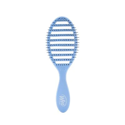 Wet Brush Speed Dry Detangler Hair Brush Solid Sky Blue - New