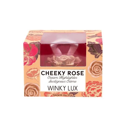Winky Lux Cheeky Rose Highlighter Champagne 0.17 oz - Imperfect Box - Image 3