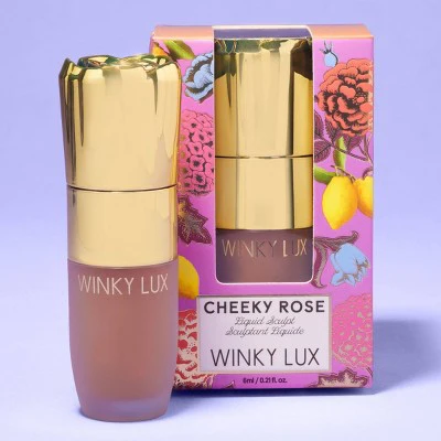 Winky Lux Cheeky Rose Liquid Sculpt Bronzer Amalfi 0.21 fl oz - Imperfect Box - Image 2