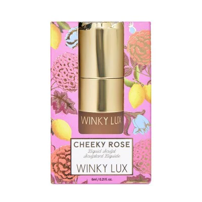 Winky Lux Cheeky Rose Liquid Sculpt Bronzer Amalfi 0.21 fl oz - Imperfect Box - Image 3